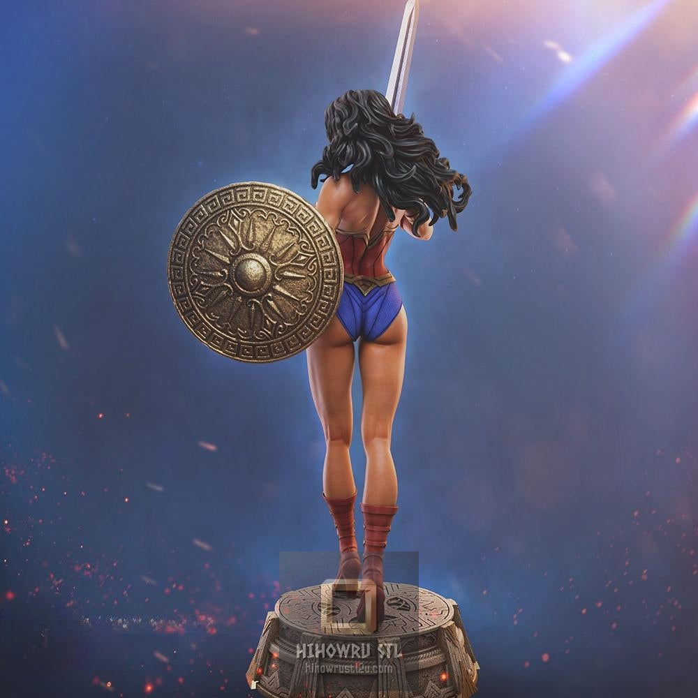 5616 Wonder Woman - DC COMICS - STL 3D Print Files