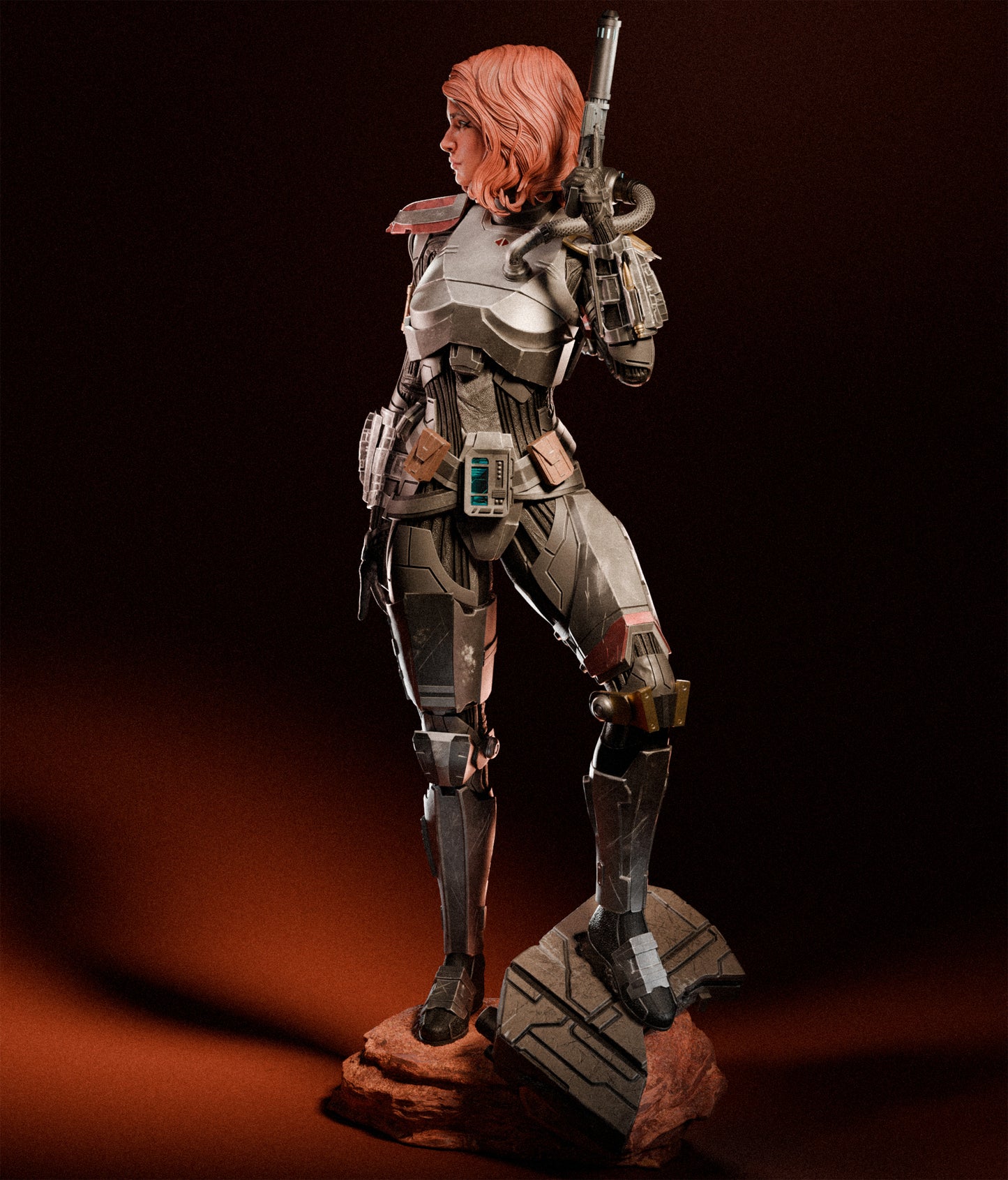 3732 Shae Vizla - Star Wars - STL 3D Print Files