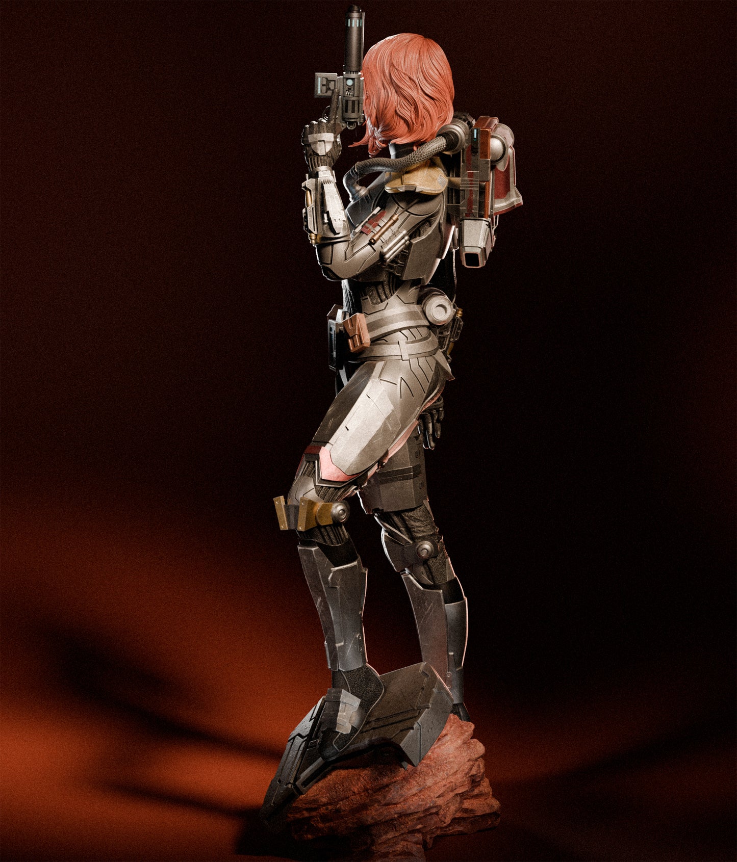 3732 Shae Vizla - Star Wars - STL 3D Print Files