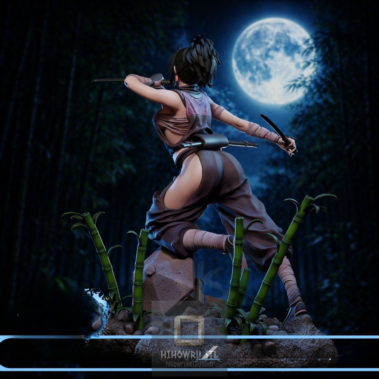 5153 Ayame - Tenchu Fatal Shadows - STL 3D Print Files