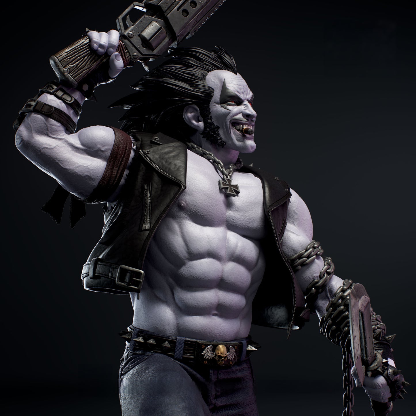 1756 Lobo - DC Comics - STL 3D Print Files