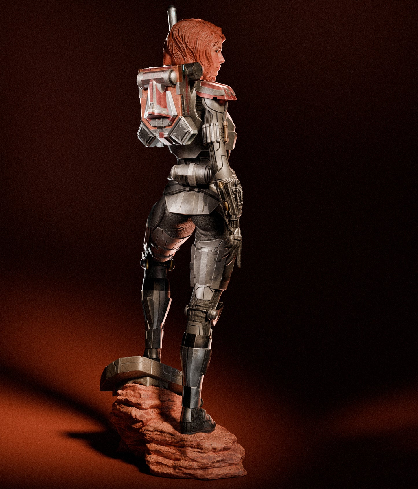 3732 Shae Vizla - Star Wars - STL 3D Print Files