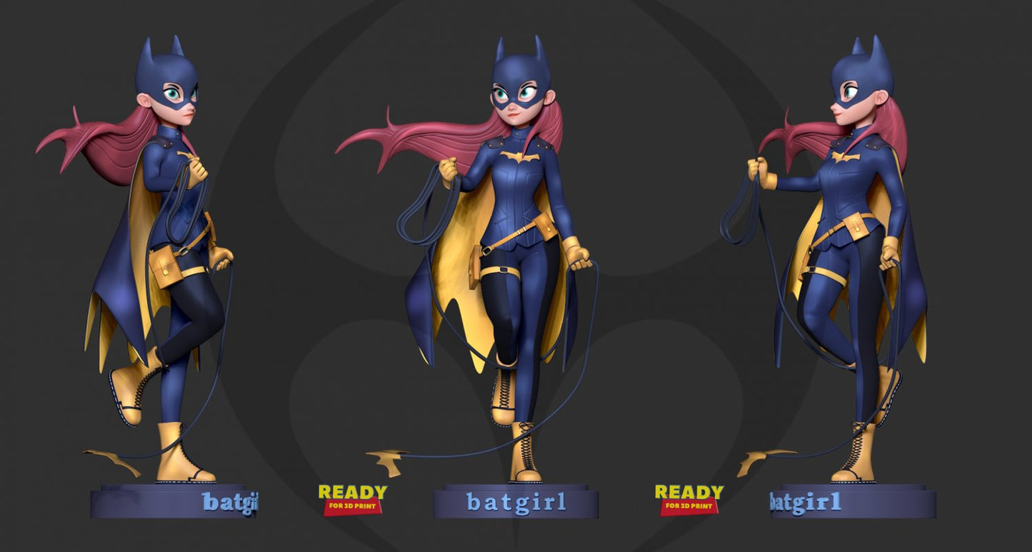 3024 Batgirl - DC Comics - STL 3D Print Files