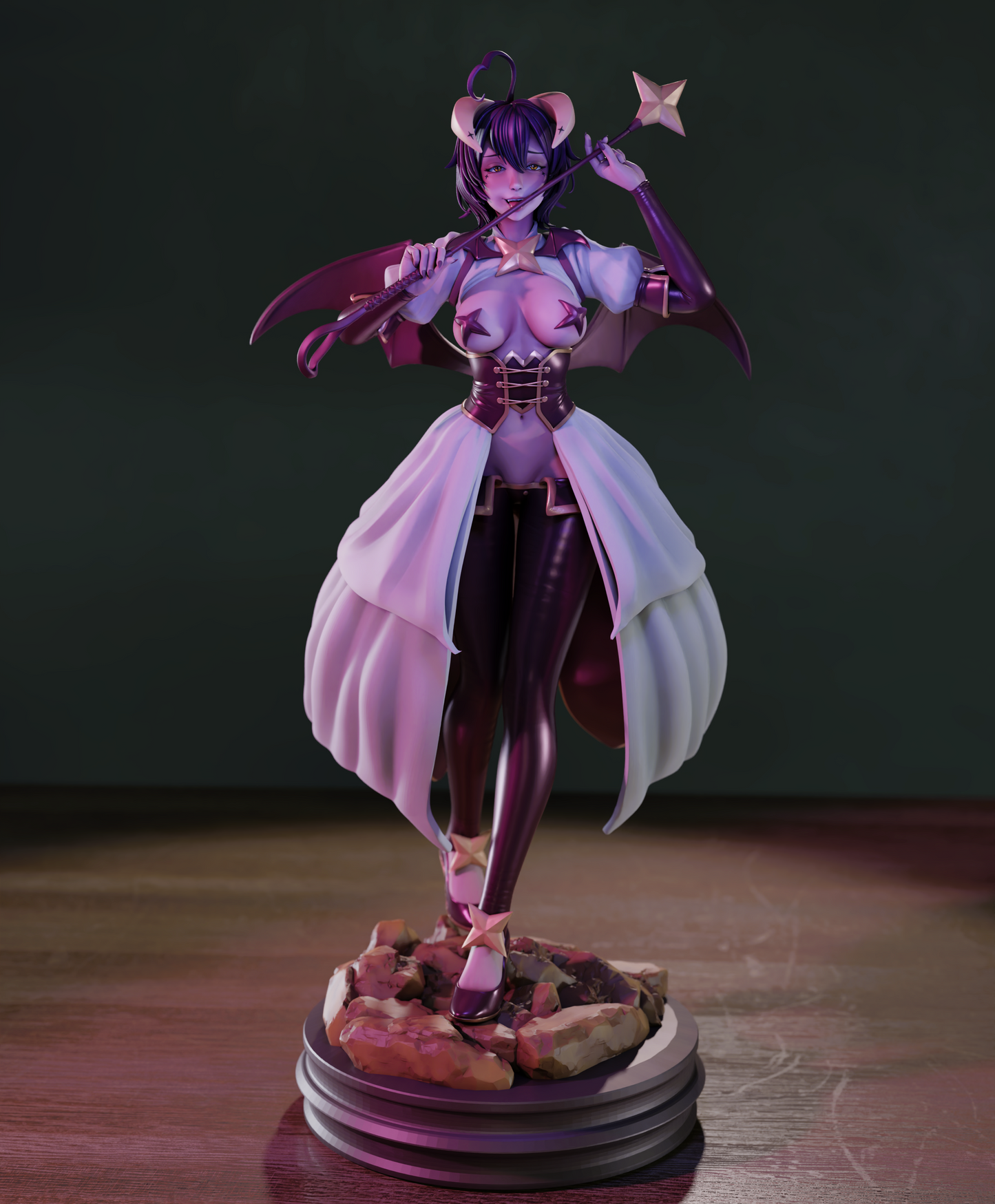 2286 Magia Baiser NSFW - Gushing Over Magical Girls - STL 3D Print Files