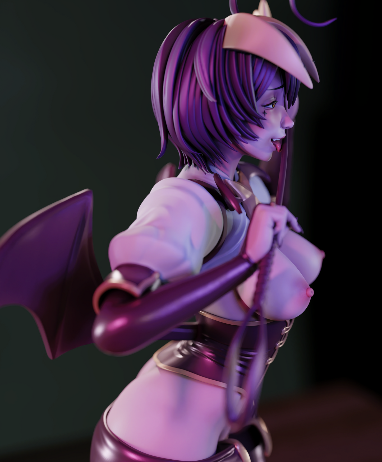 2286 Magia Baiser NSFW - Gushing Over Magical Girls - STL 3D Print Files