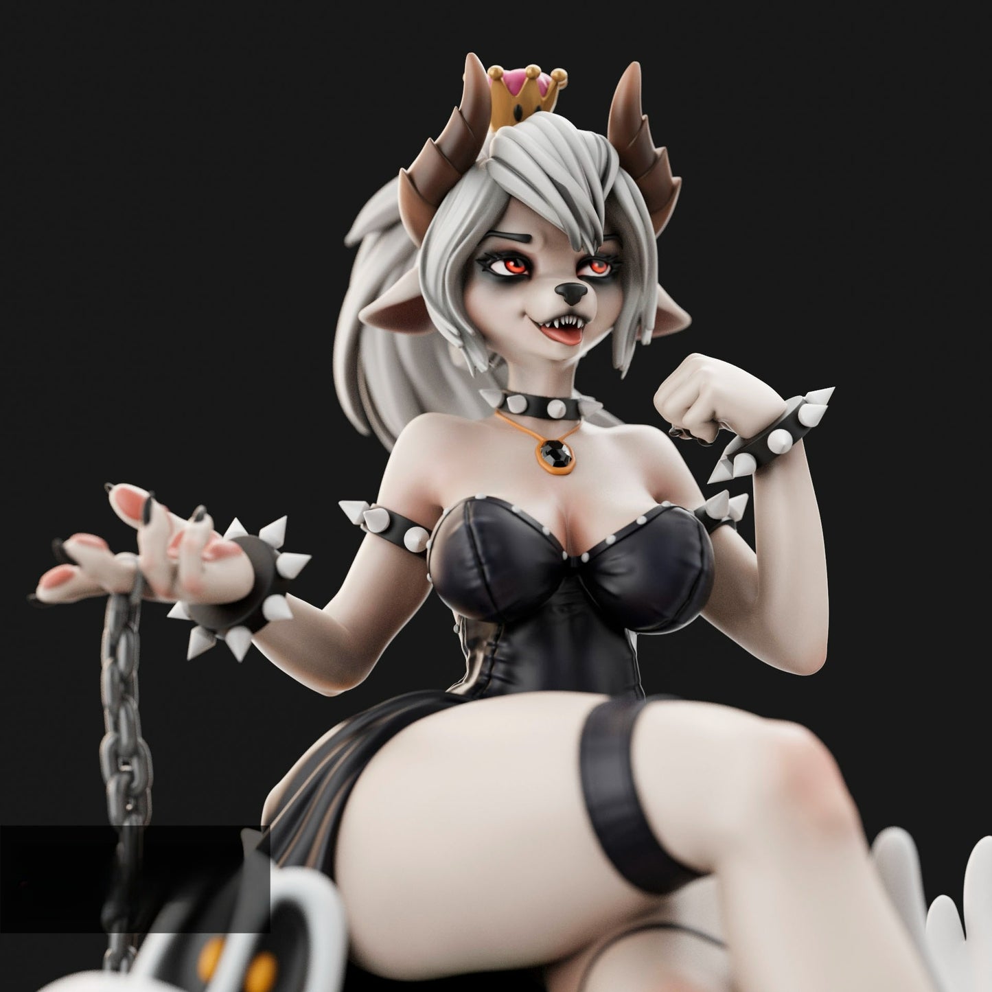 3432 Bowsette NSFW - Super Mario - STL 3D Print Files