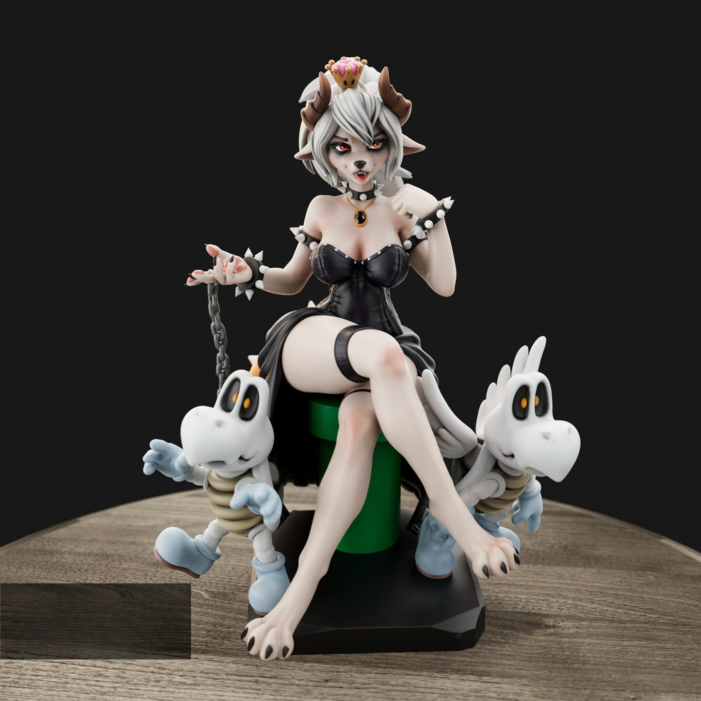 3432 Bowsette NSFW - Super Mario - STL 3D Print Files