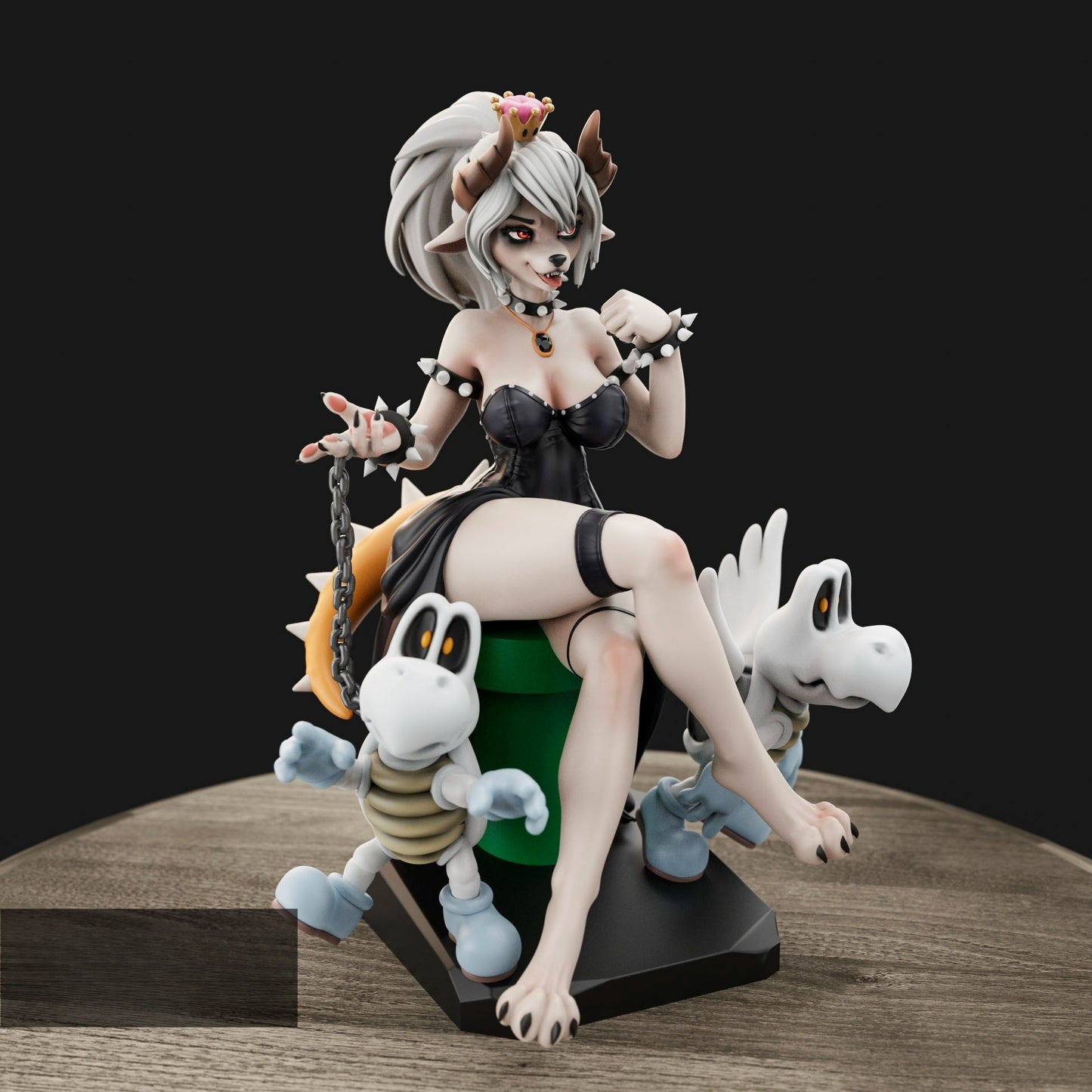 3432 Bowsette NSFW - Super Mario - STL 3D Print Files