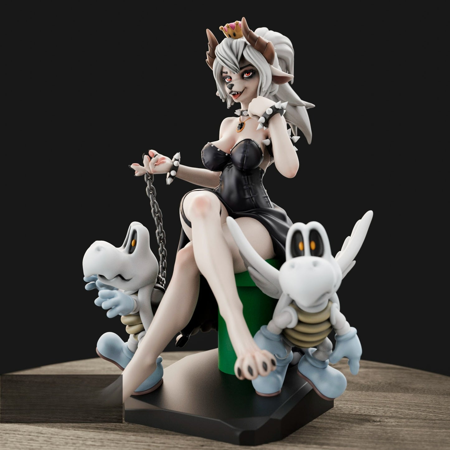 3432 Bowsette NSFW - Super Mario - STL 3D Print Files