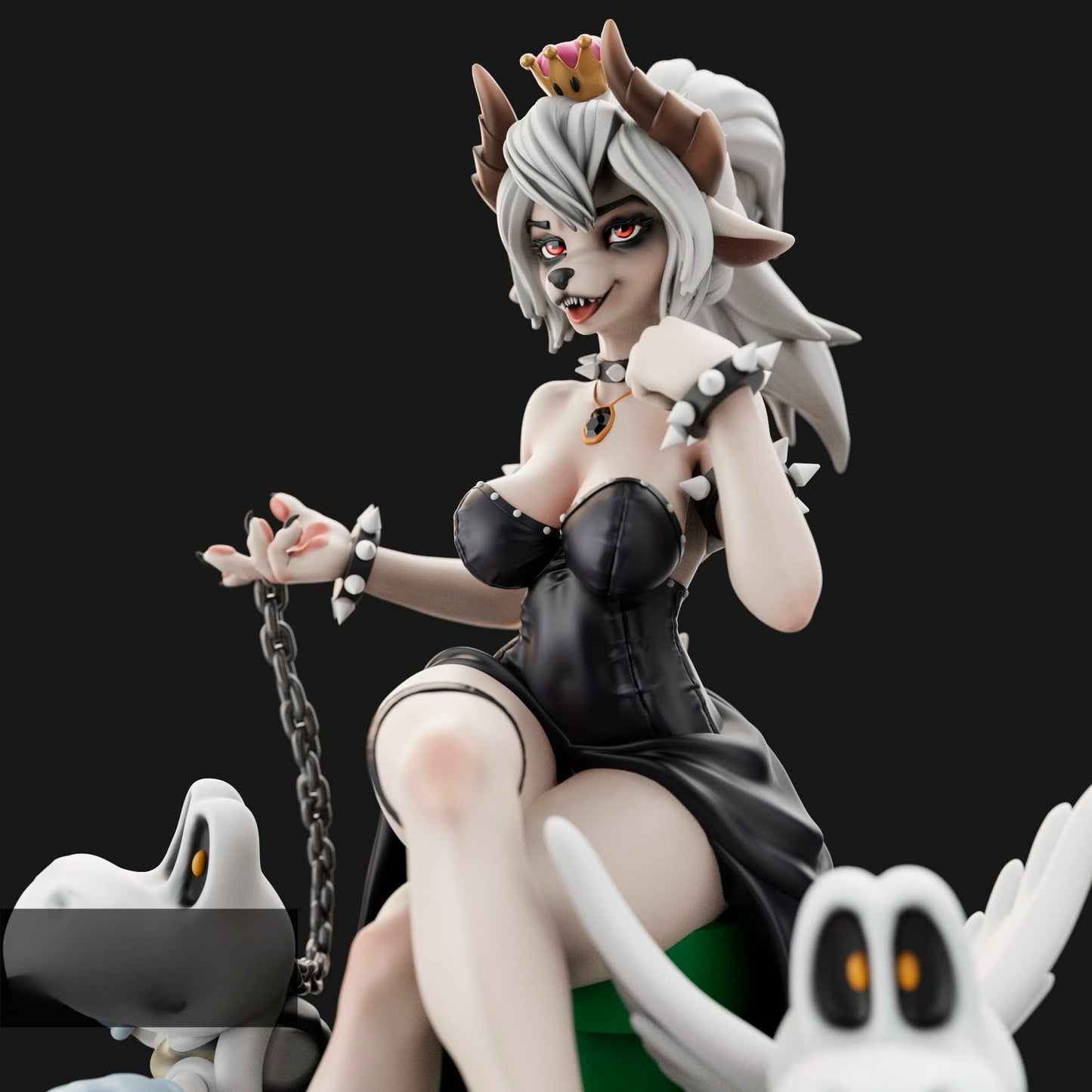 3432 Bowsette NSFW - Super Mario - STL 3D Print Files
