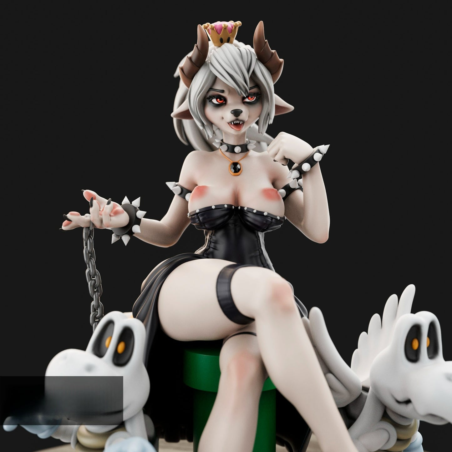 3432 Bowsette NSFW - Super Mario - STL 3D Print Files