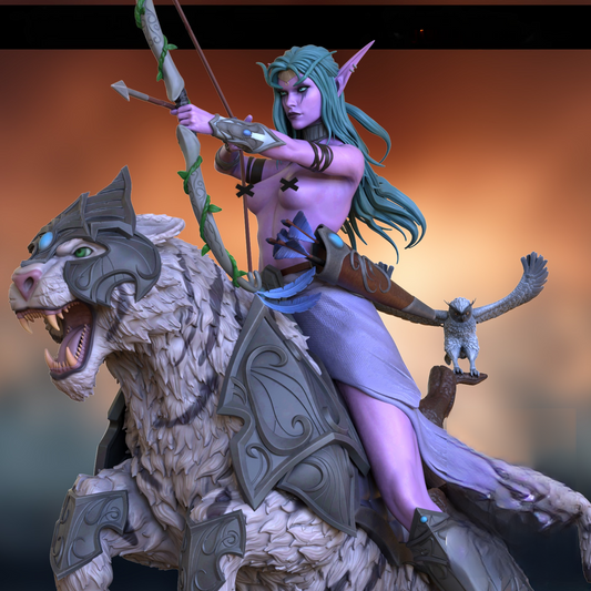 1993 Tyrande Whisperwind NSFW - WORLD OF WARCRAFT - STL 3D Print Files