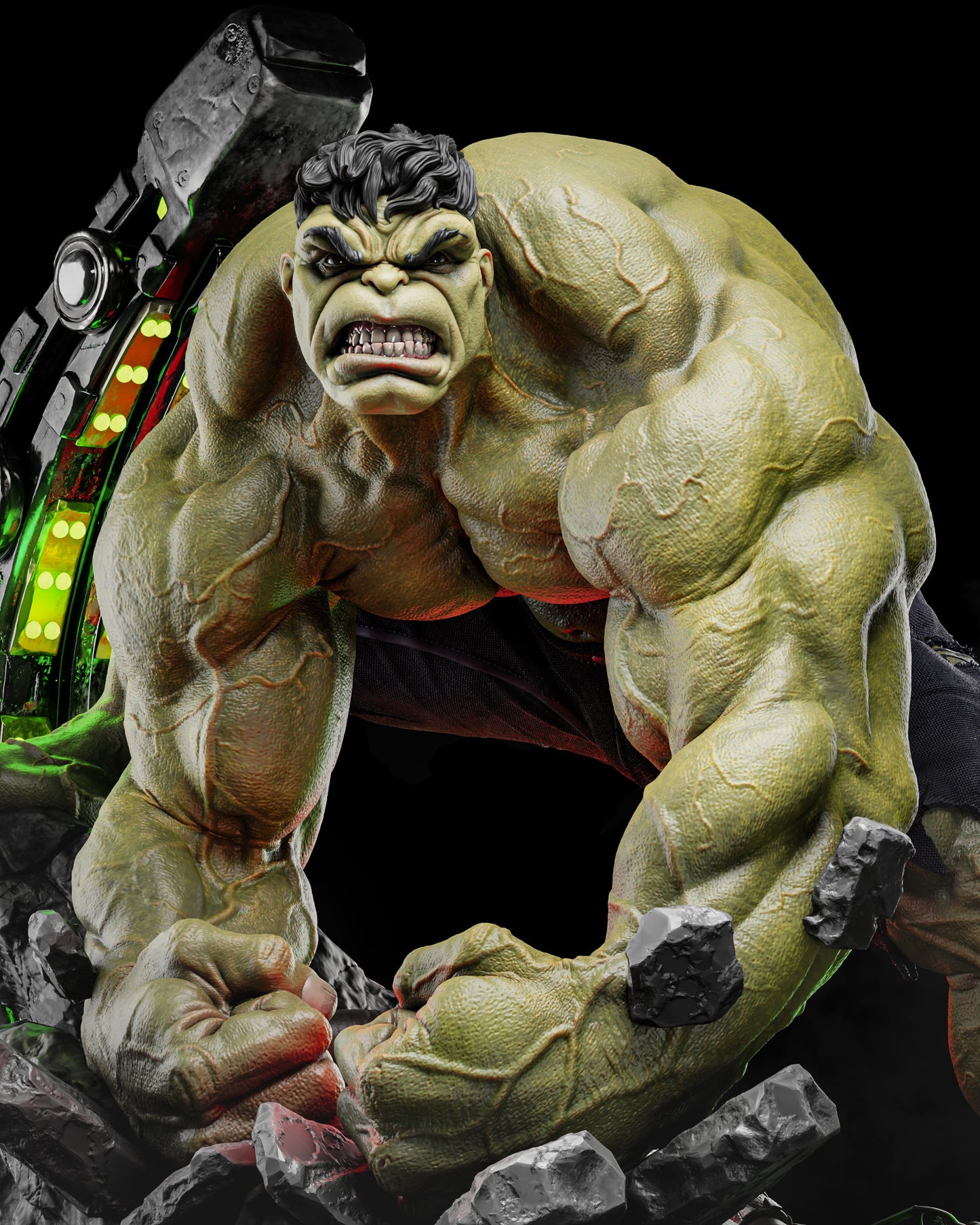 2080 The Hulk - Marvel Comics - STL 3D Print Files