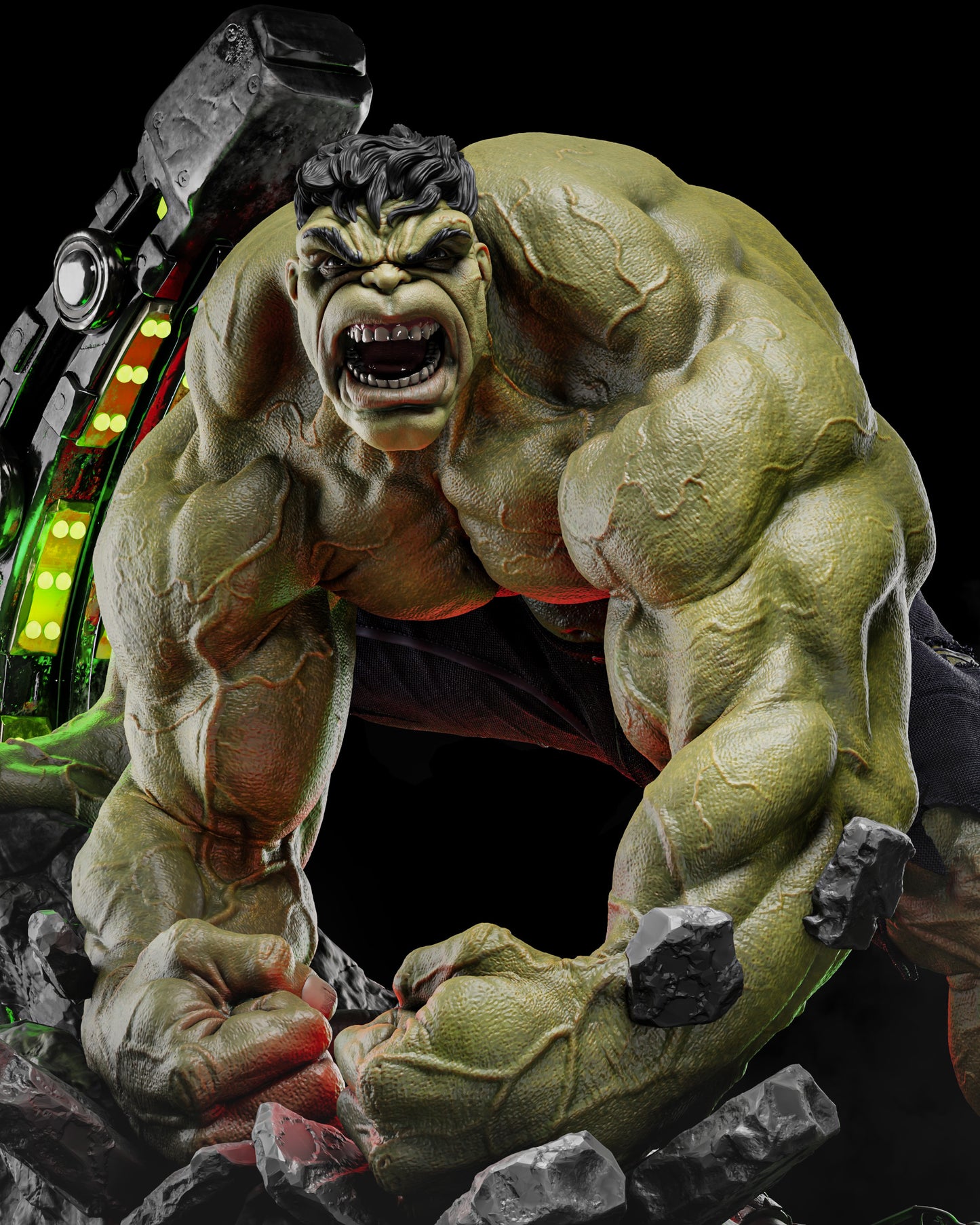 2080 The Hulk - Marvel Comics - STL 3D Print Files