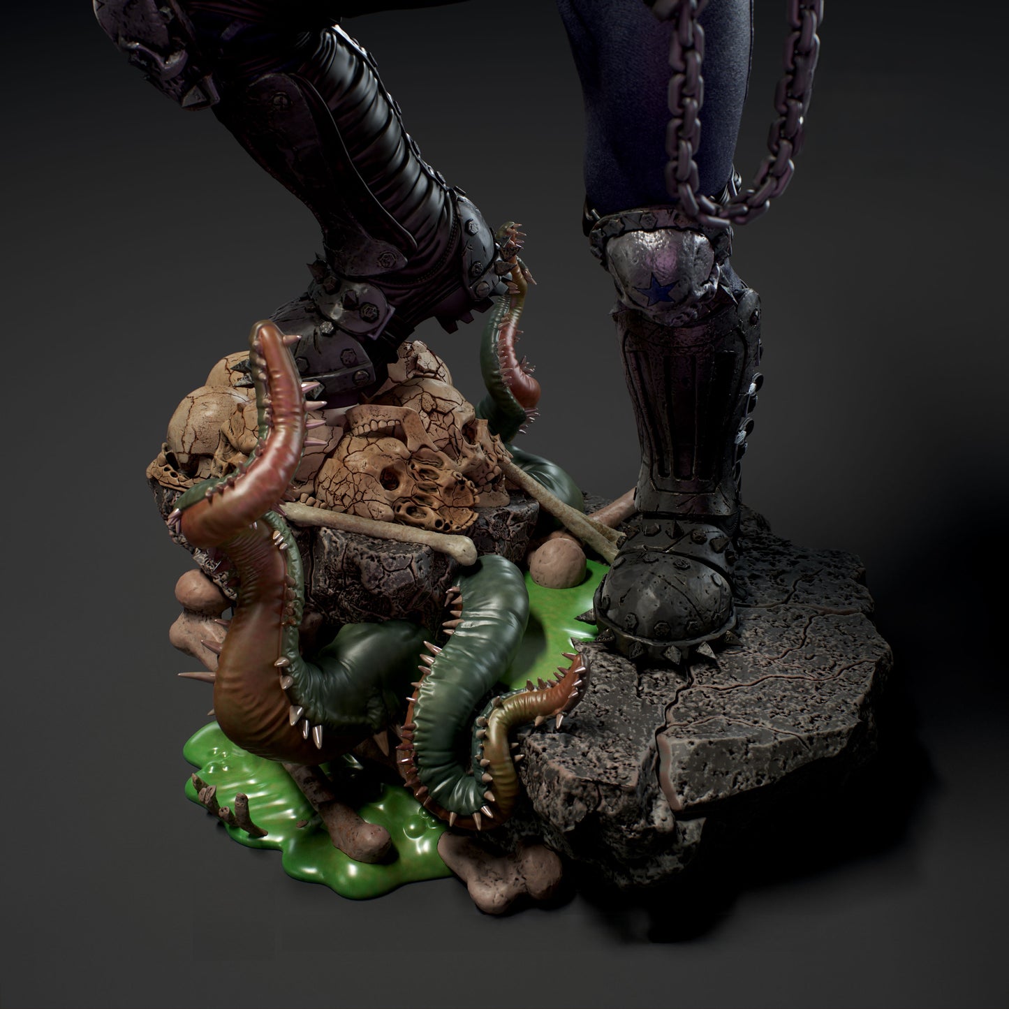 1756 Lobo - DC Comics - STL 3D Print Files