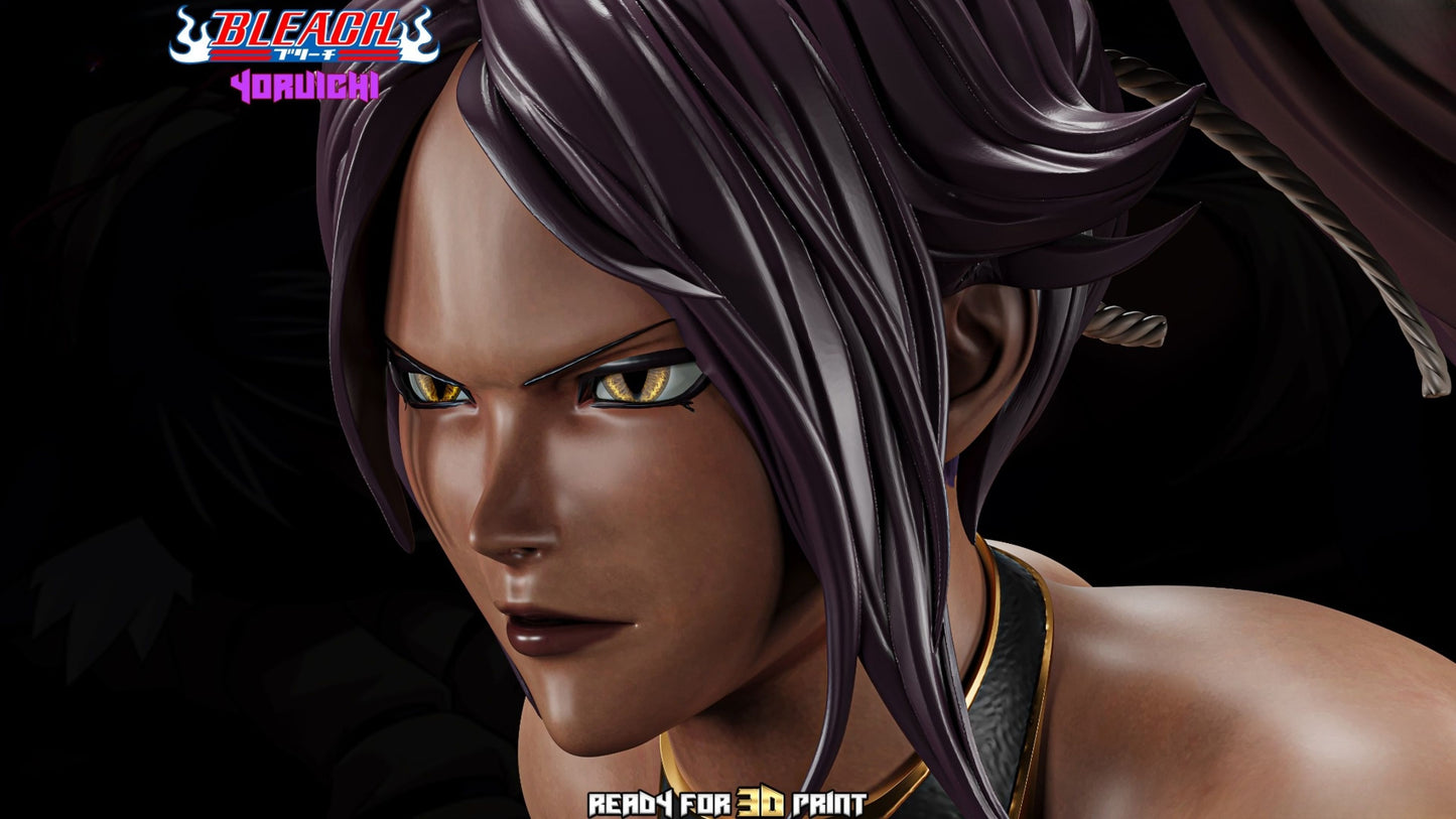 3913 Yoruichi Shihouin NSFW - Bleach - STL 3D Print Files