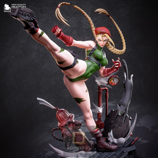 5293 Cammy - Street Fighter - STL 3D Print Files