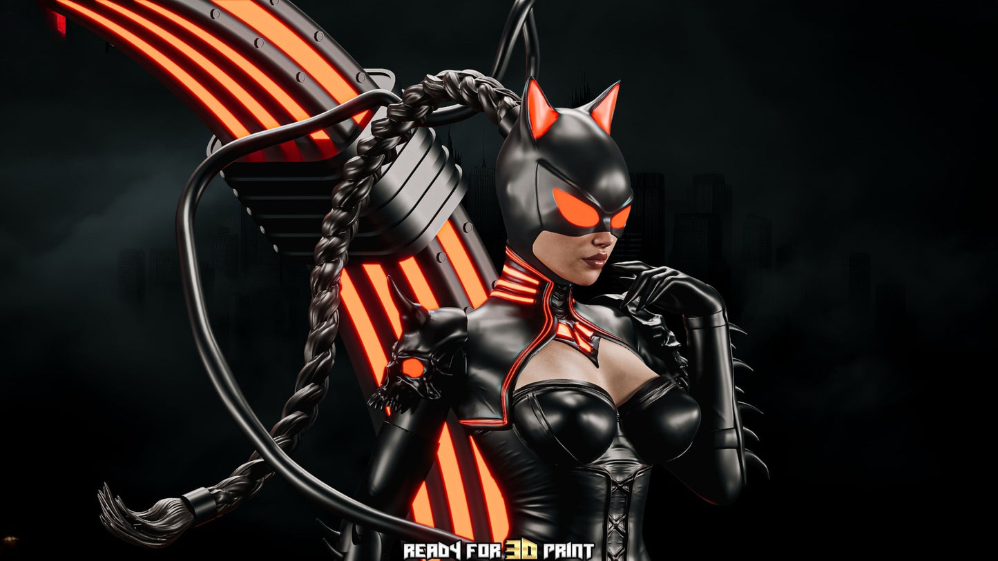 4000 Catwoman Vampire Hunter NSFW - STL 3D Print Files