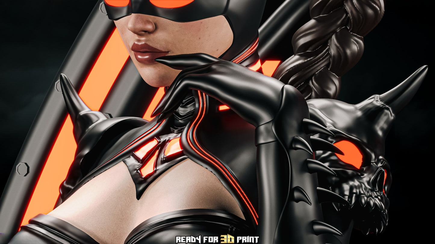 4000 Catwoman Vampire Hunter NSFW - STL 3D Print Files