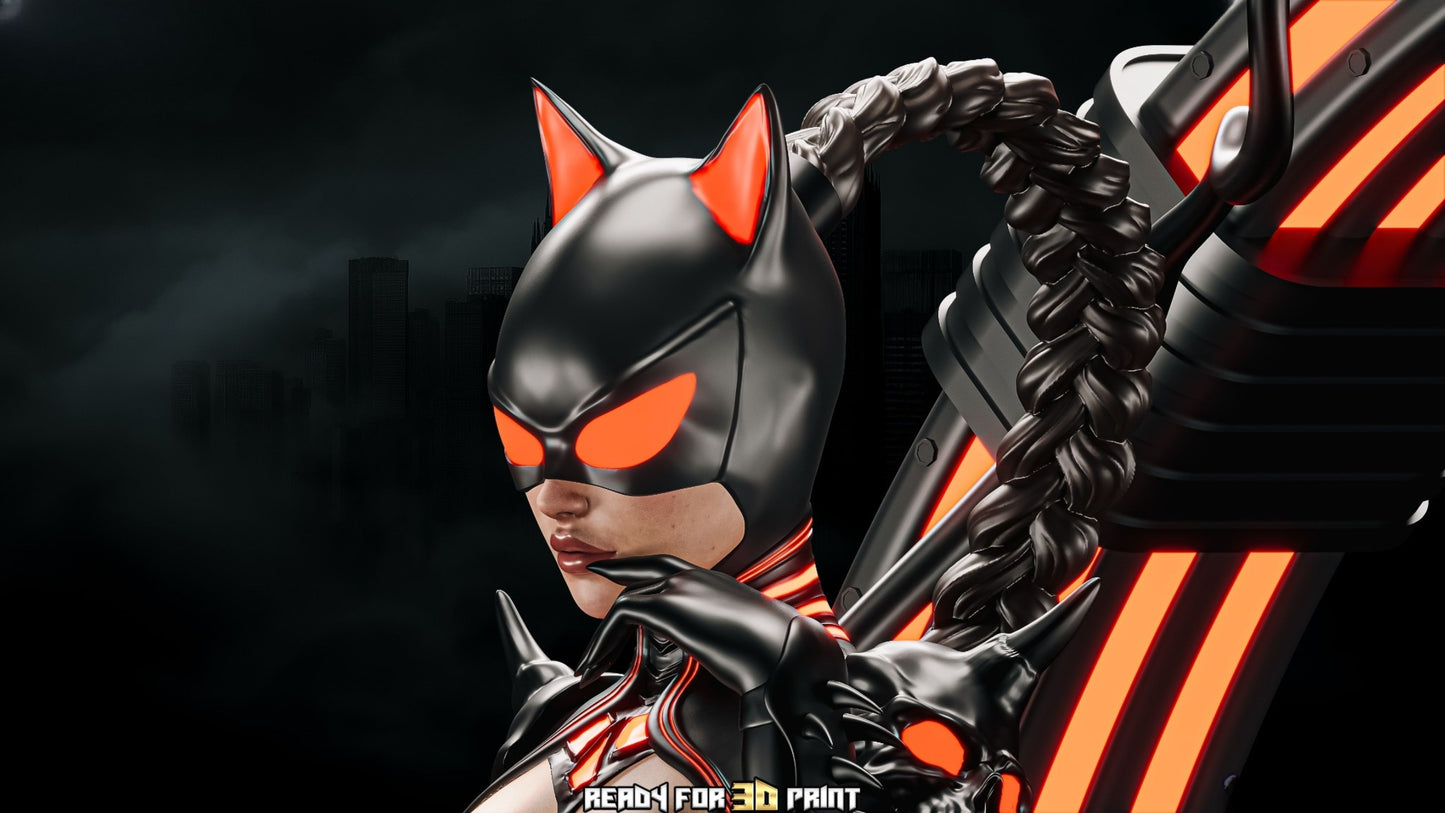 4000 Catwoman Vampire Hunter NSFW - STL 3D Print Files