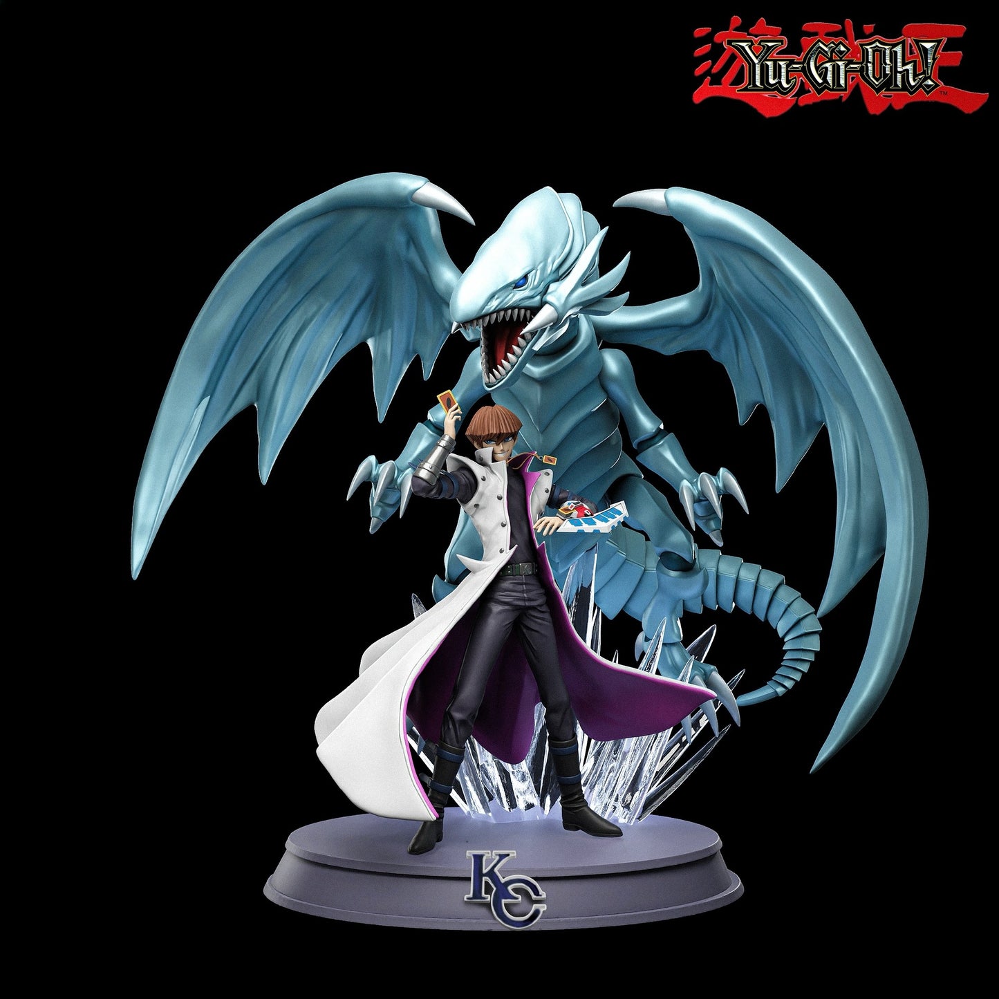 2257 Yami Yugi and Seto Kaiba - Yu-Gi-Oh! - STL 3D Print Files