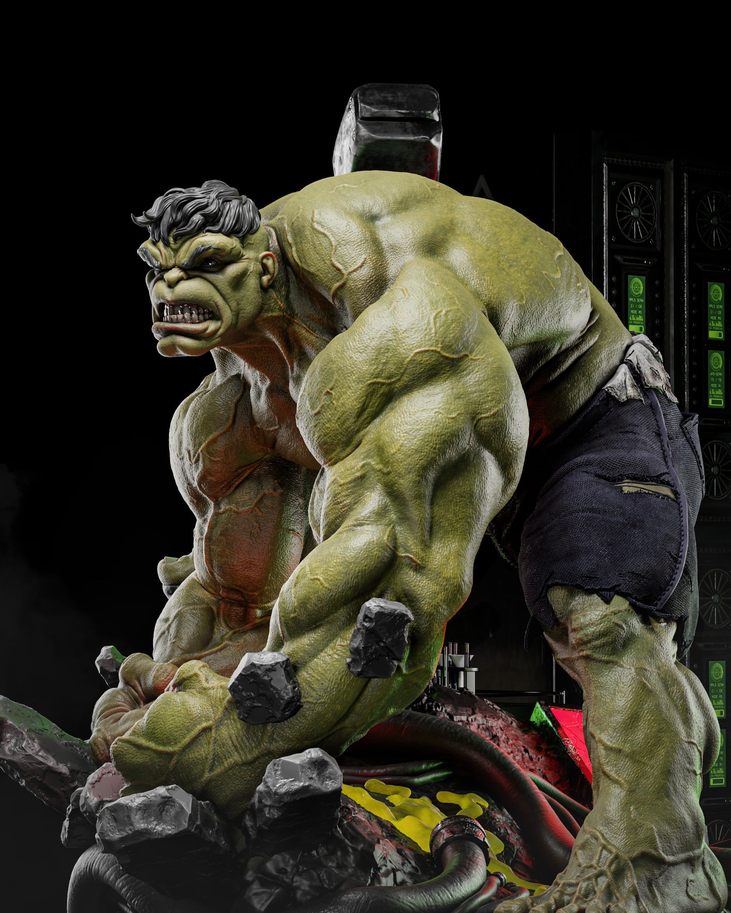 2080 The Hulk - Marvel Comics - STL 3D Print Files