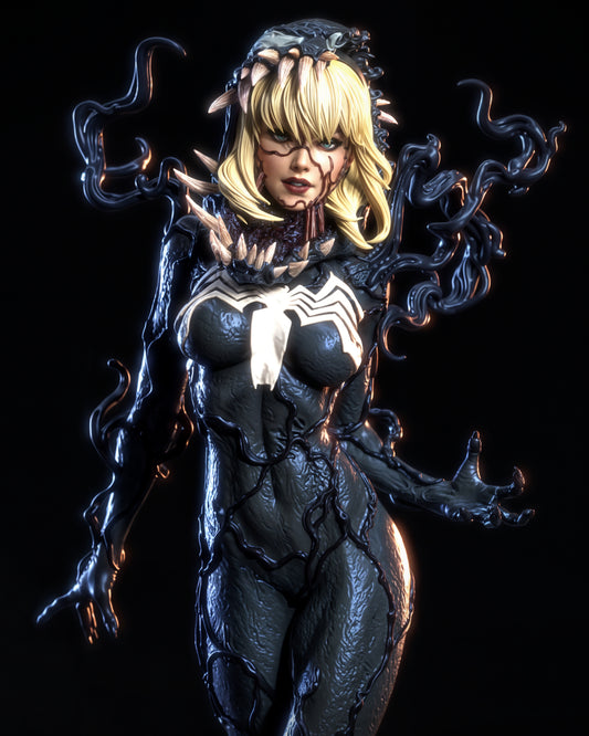 3591 Gwenom - Spiderman - STL 3D Print Files