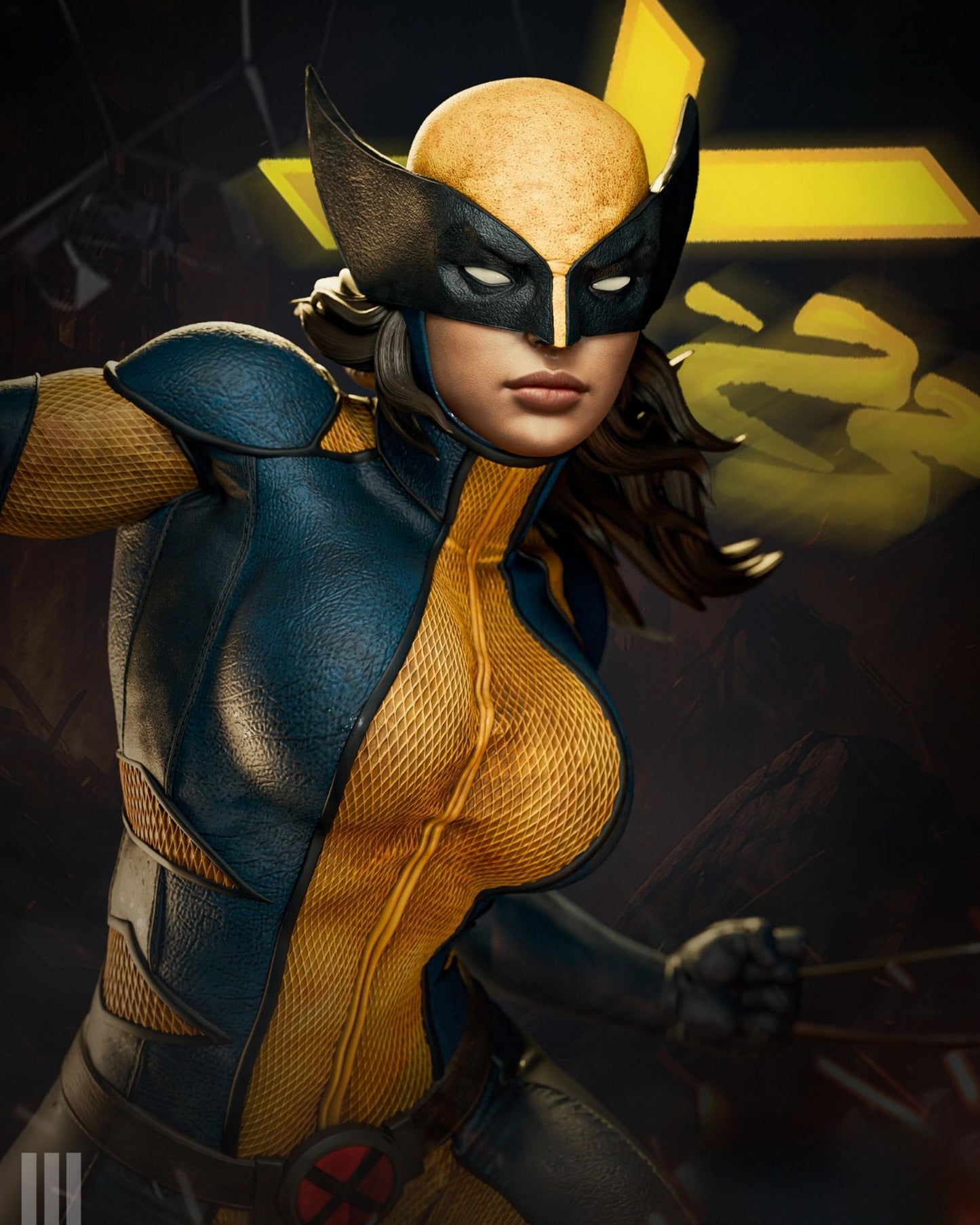 4054 X-23 - X-men - STL 3D Print Files