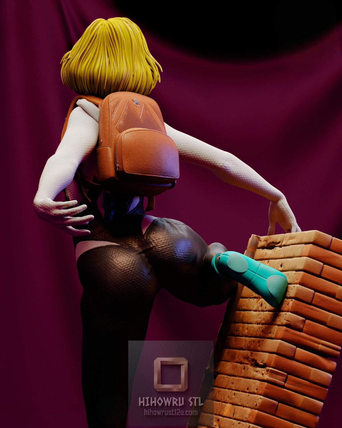 5611 Spider Gwen - Marvel Comics - STL 3D Print Files