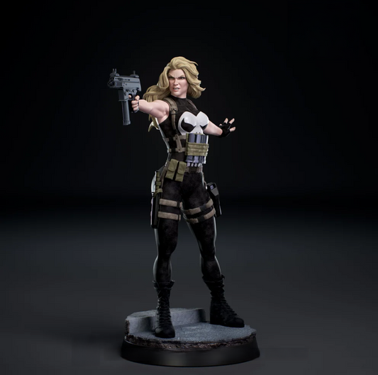 Lynn Michaels - Lady Punisher - Marvel Comics - STL 3D Print Files
