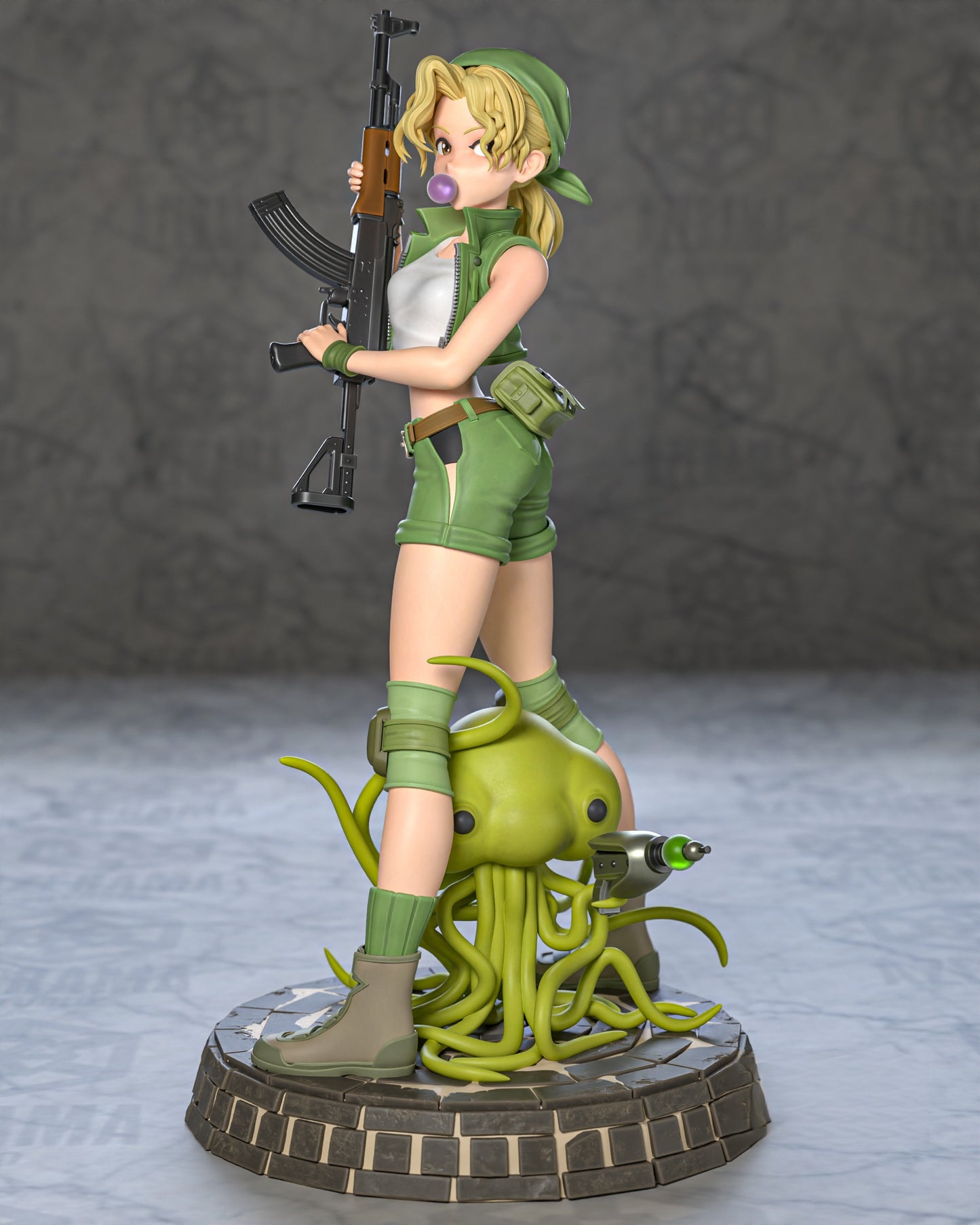 2402 Eri Kasamoto NSFW - Metal Slug - STL 3D Print Files