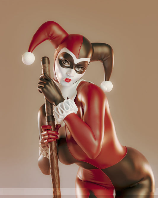 1797 Harley Quinn Classic - DC Comics - STL 3D Print Files