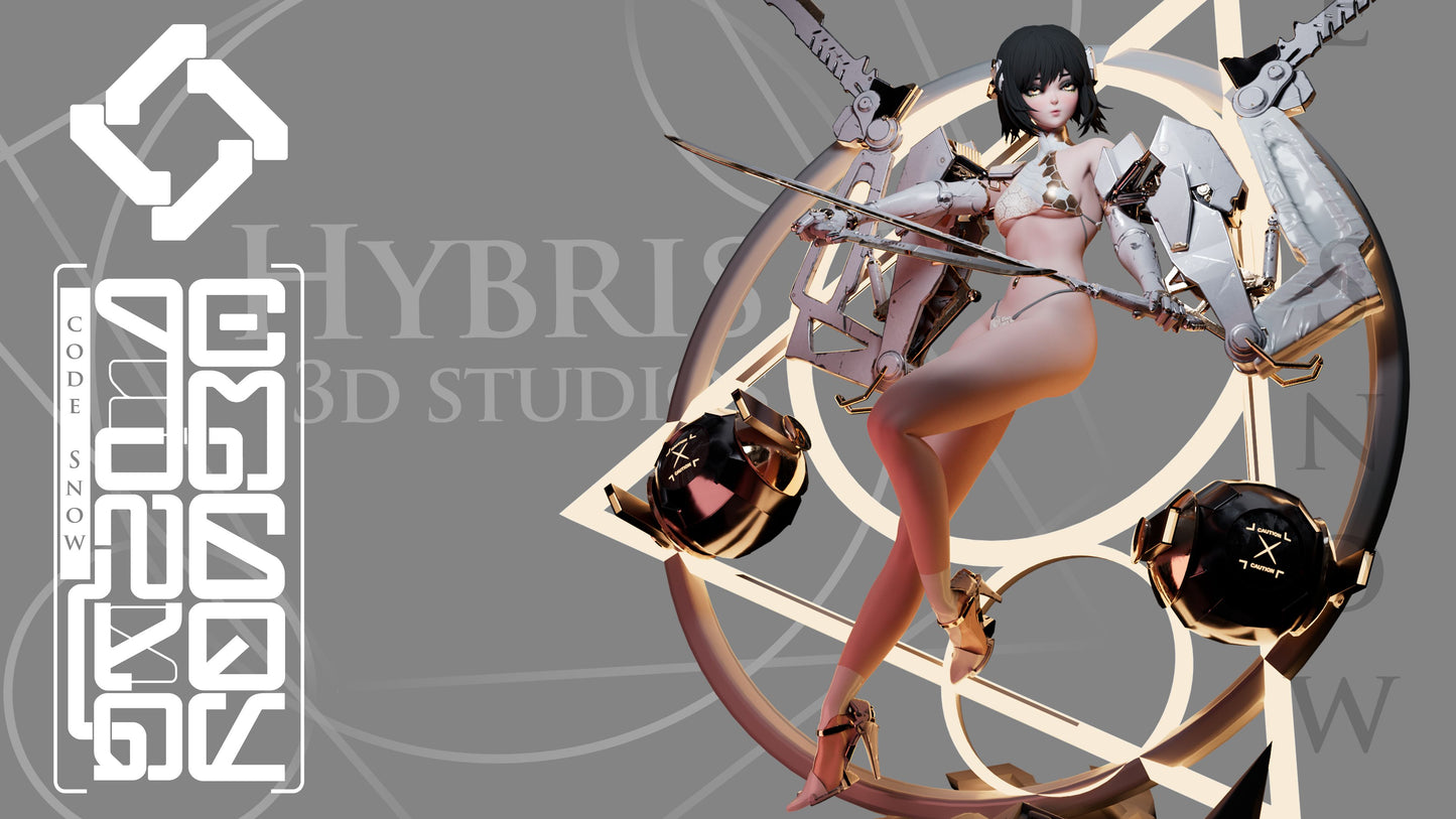 3704 Code Snow - STL 3D Print Files