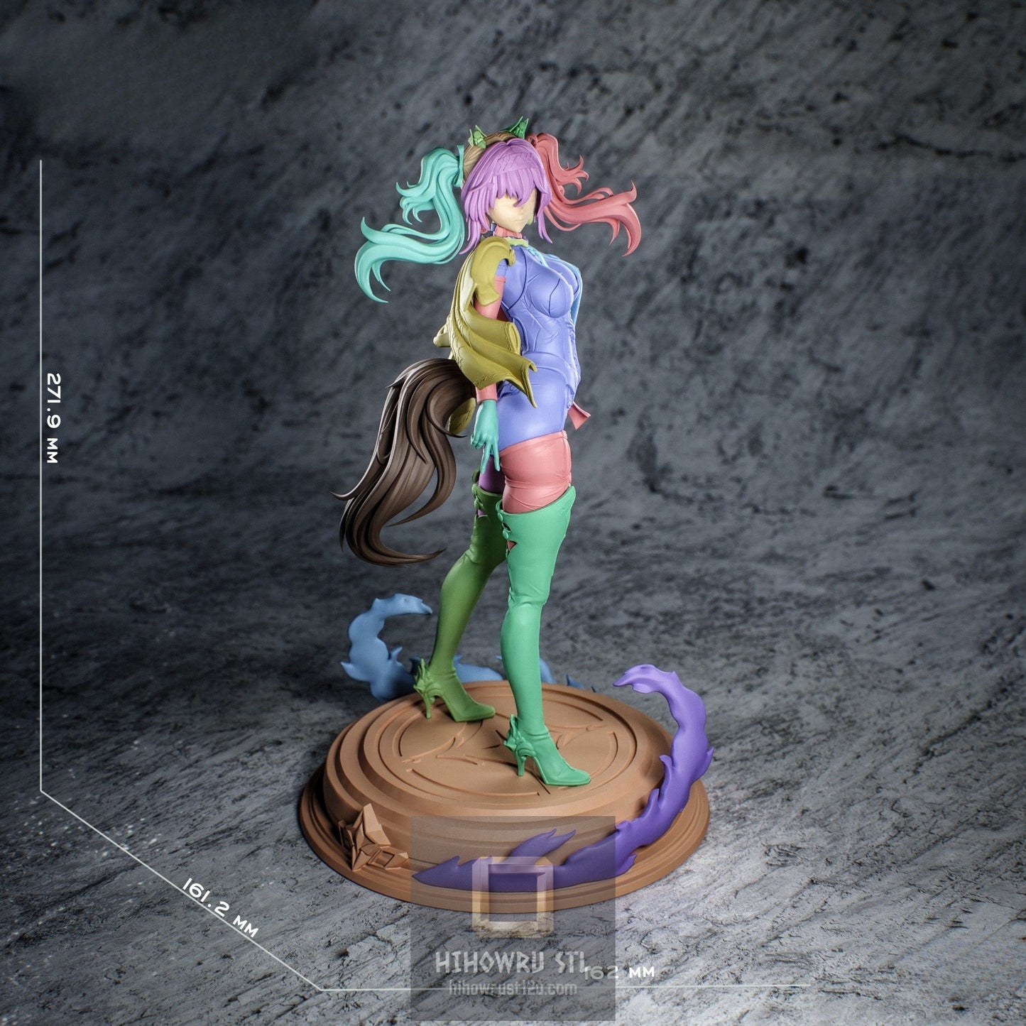 5189 Lupa - Wuthering Waves - STL 3D Print Files