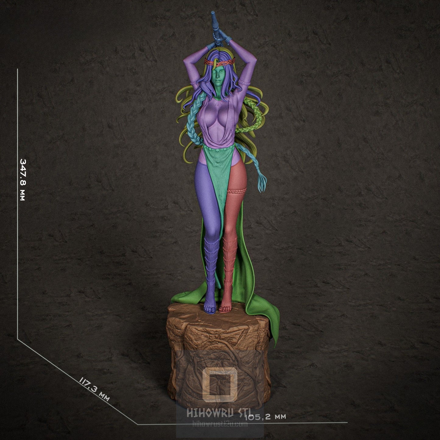 4647 Queen Marika - Elden Ring - STL 3D Print Files