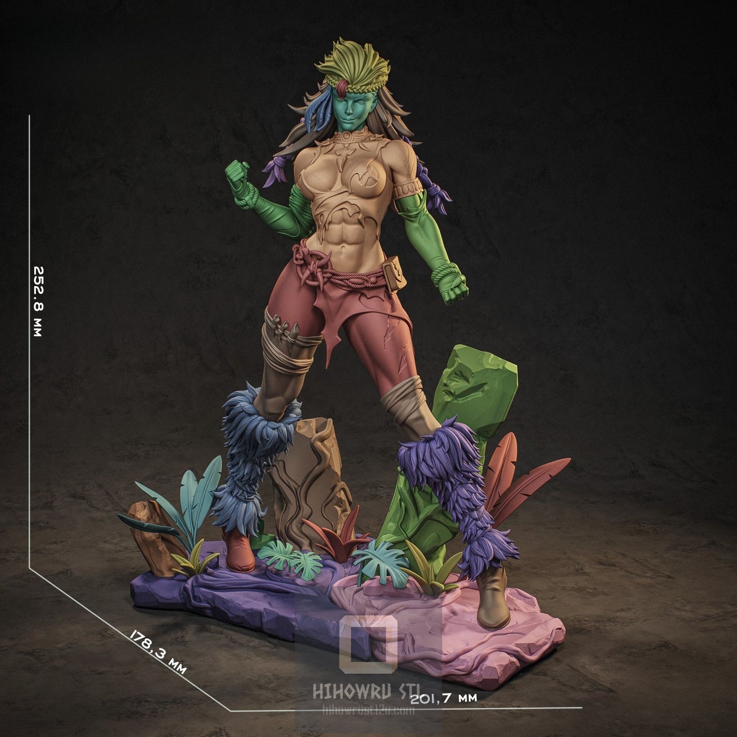 4892 Rogue - Savage Lands - X-men - STL 3D Print Files