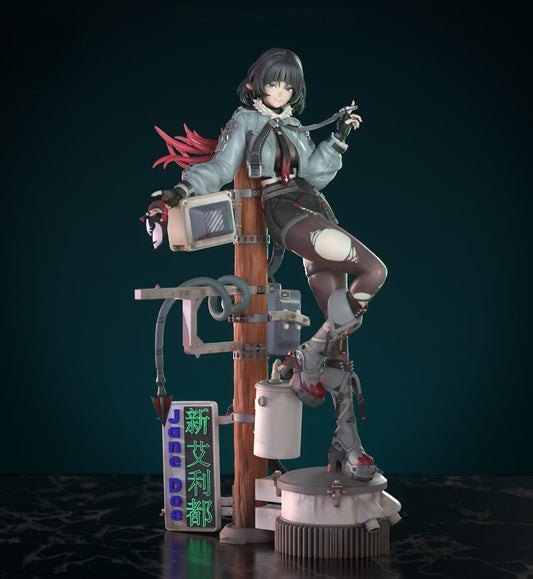 2819 Jane Doe - Zenless Zone Zero - STL 3D Print Files