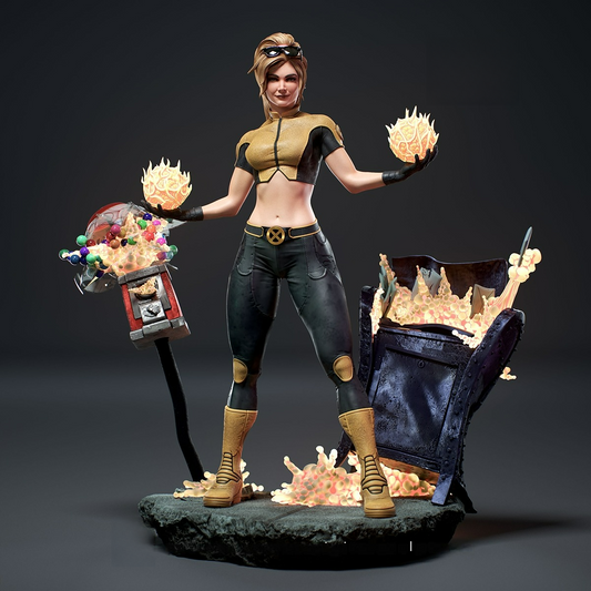 2083 Boom Boom - X-Men - STL 3D Print Files