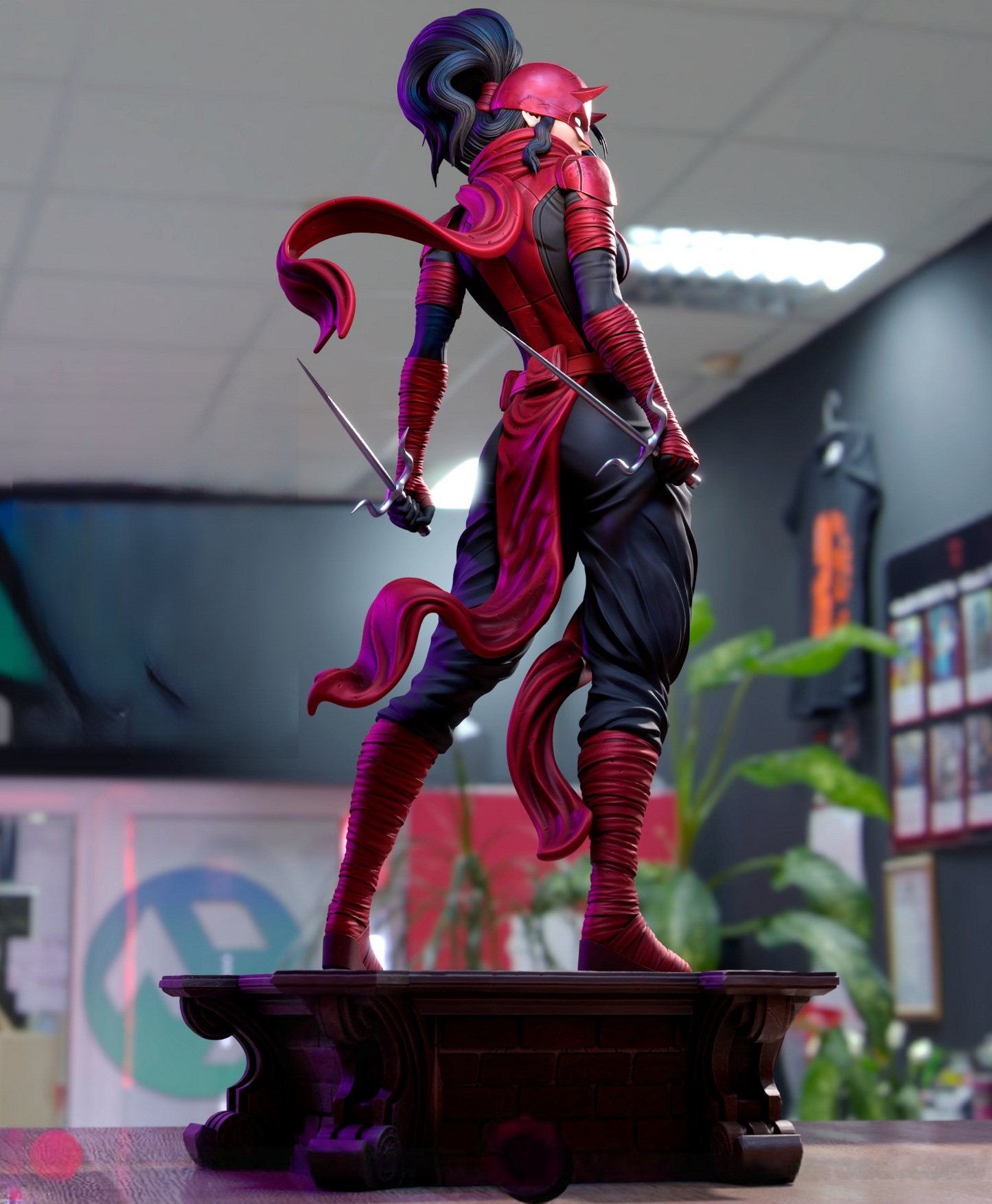 1920 Elektra - Marvel Comics - STL 3D Print Files