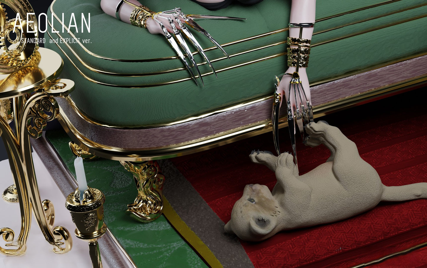 2063 Princess Aeolian NSFW - Ghost Blade - STL 3D Print Files