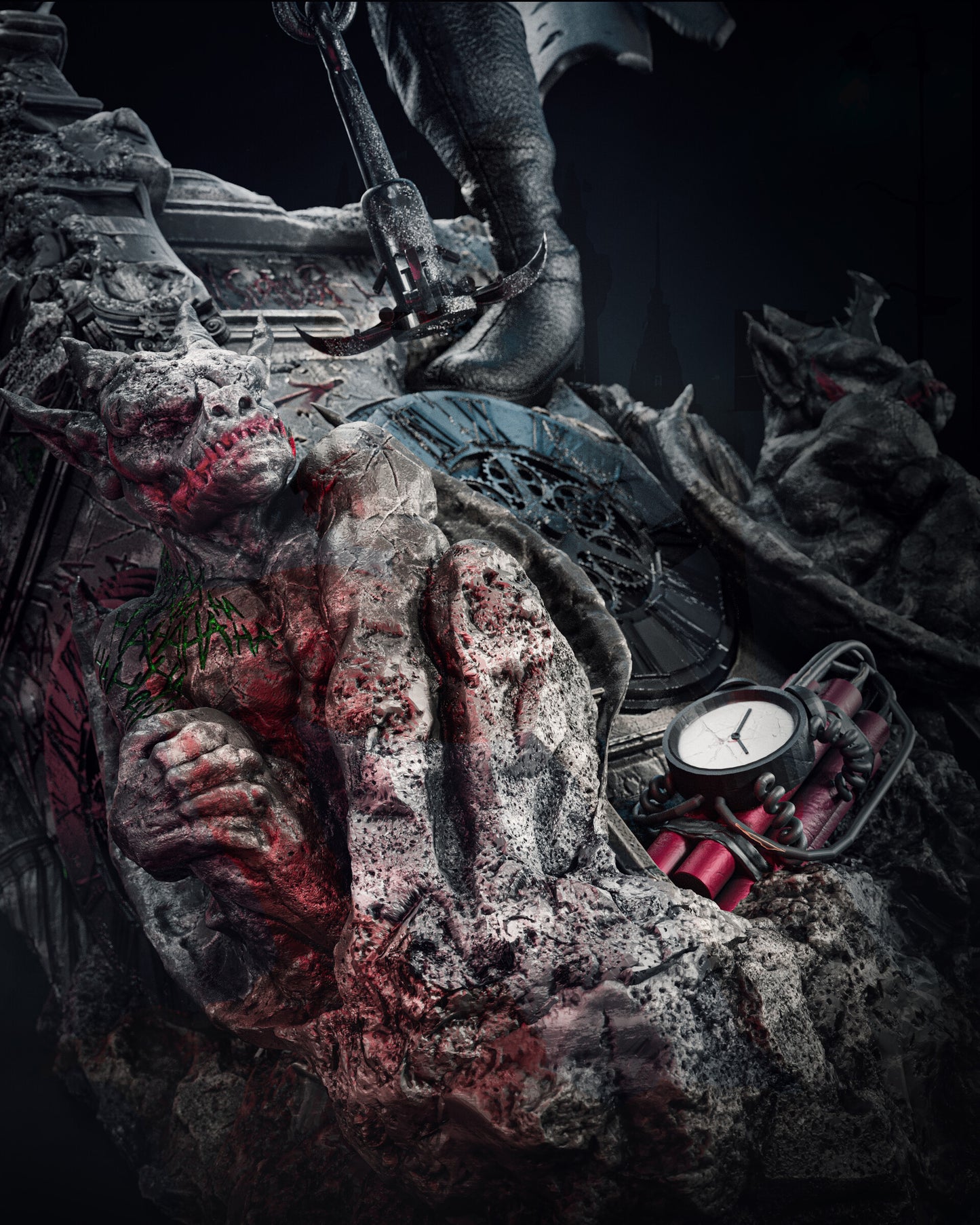 1677 Batman - DC comics - STL 3D Print Files