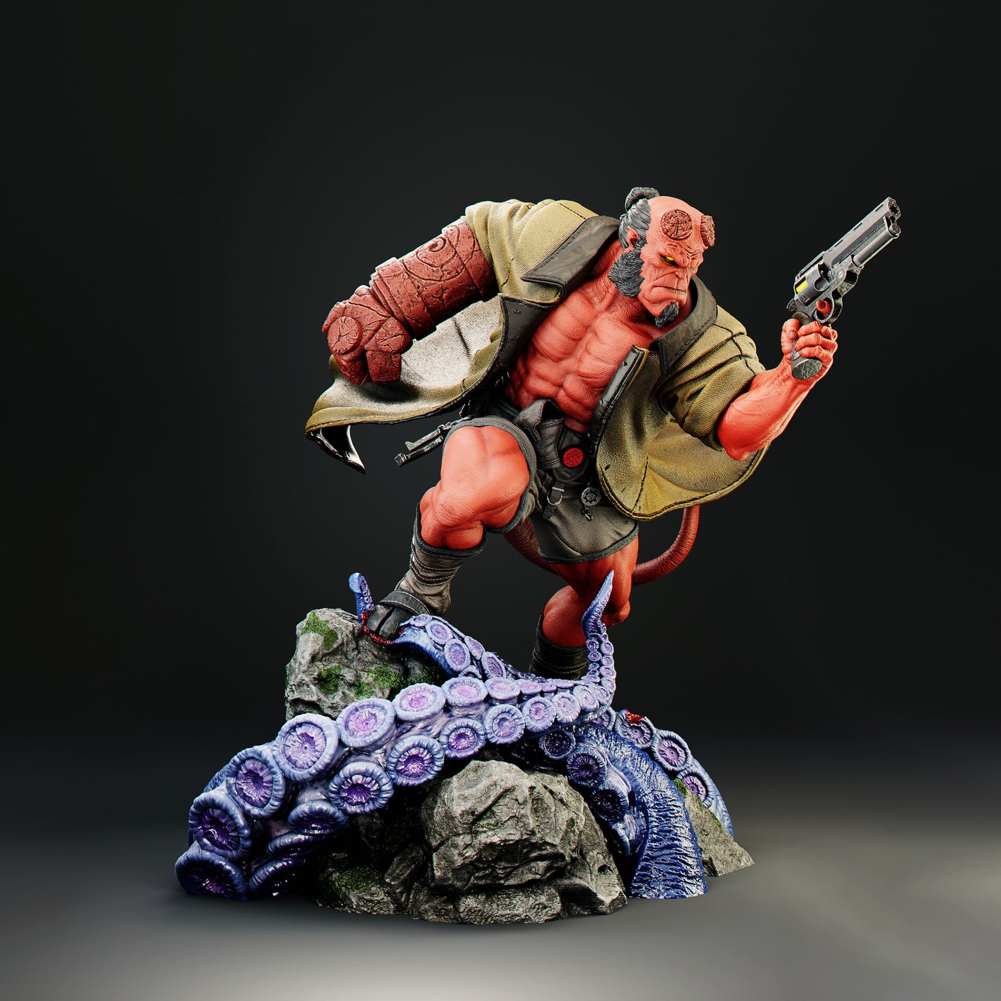 4175 Hellboy - STL 3D Print Files