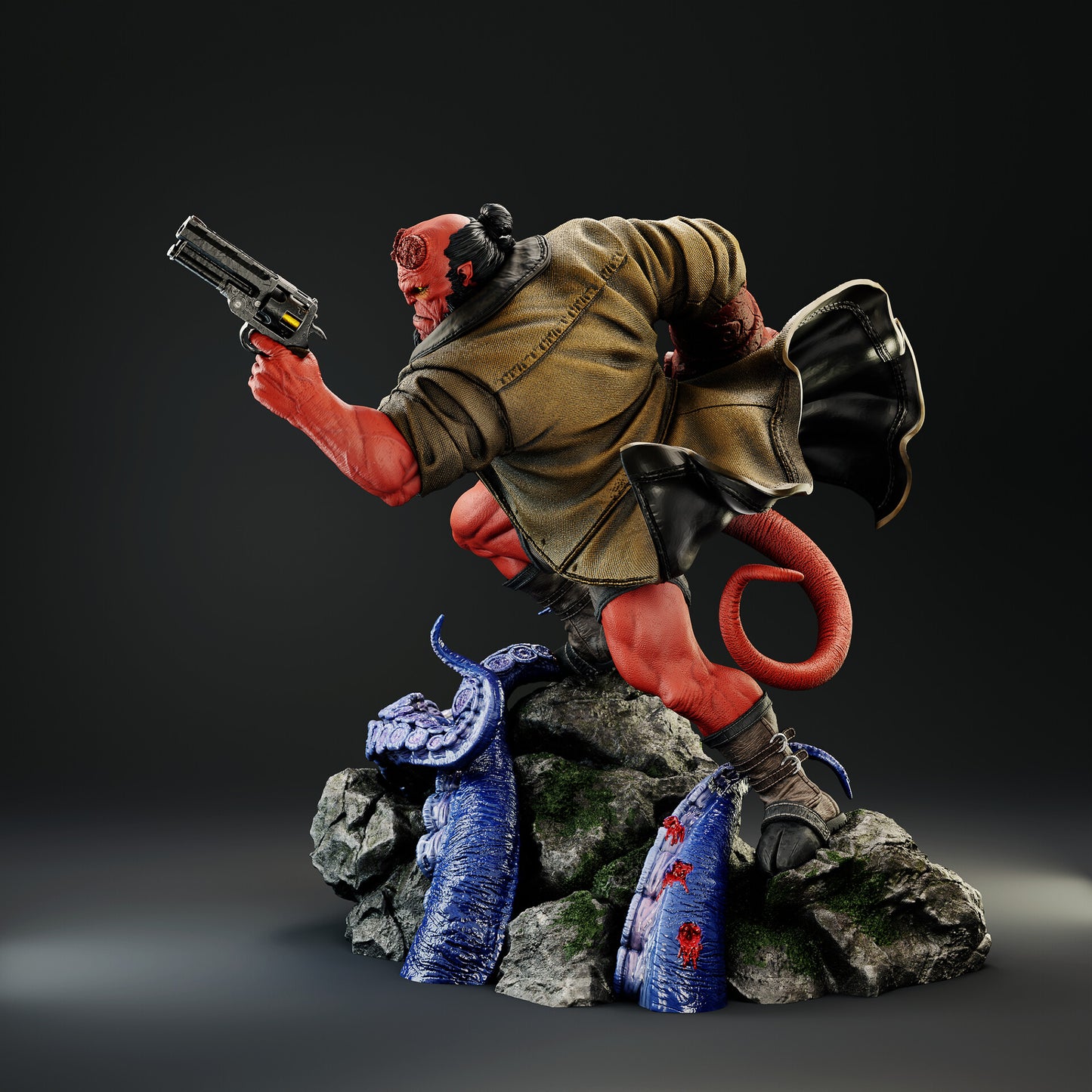 4175 Hellboy - STL 3D Print Files