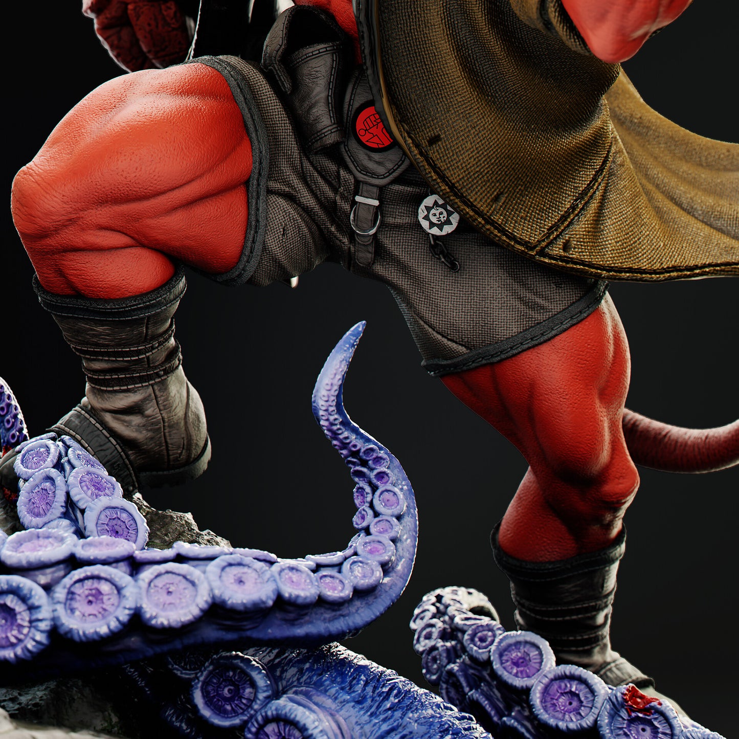 4175 Hellboy - STL 3D Print Files