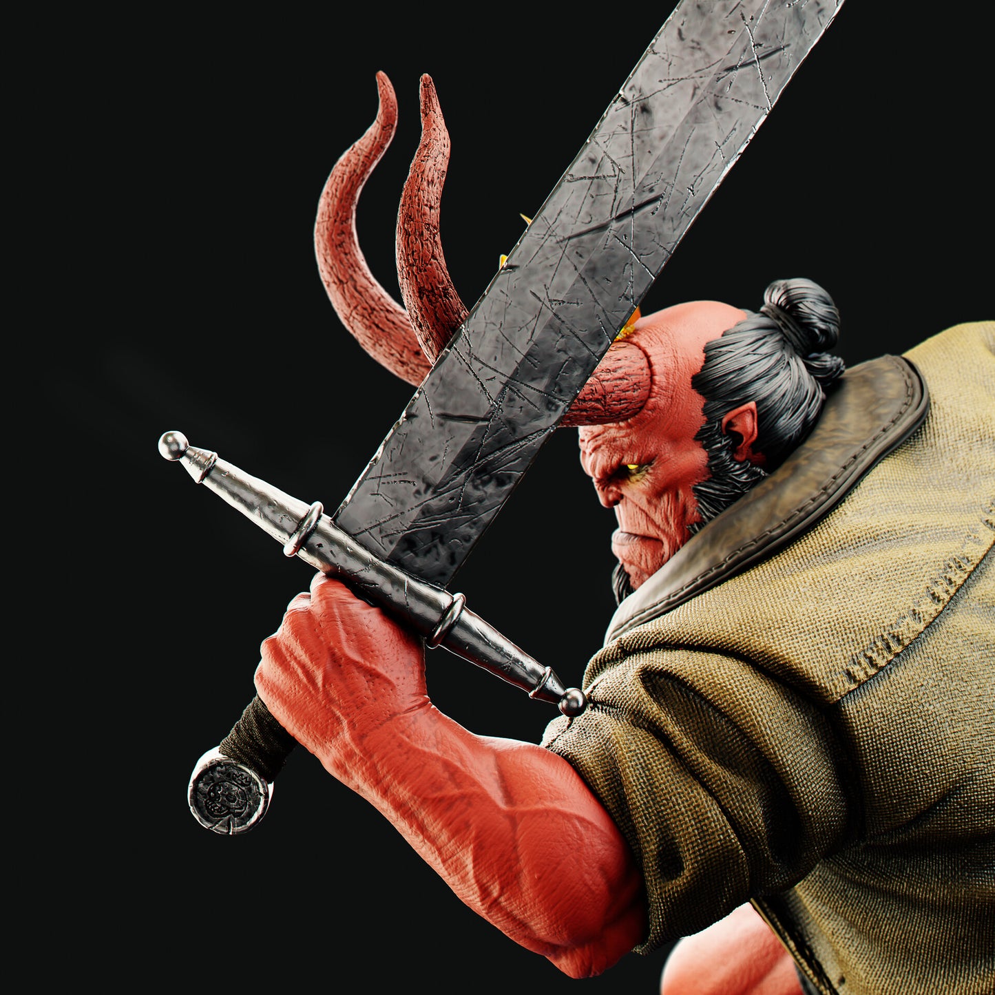 4175 Hellboy - STL 3D Print Files