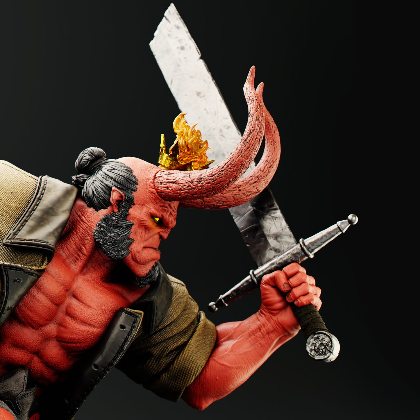 4175 Hellboy - STL 3D Print Files