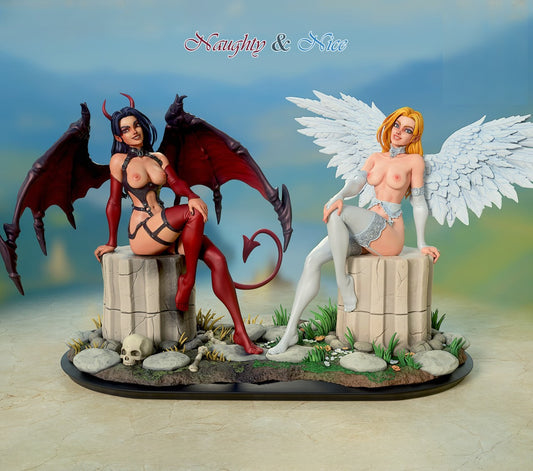 2444 Naughty and Nice NSFW - STL 3D Print Files