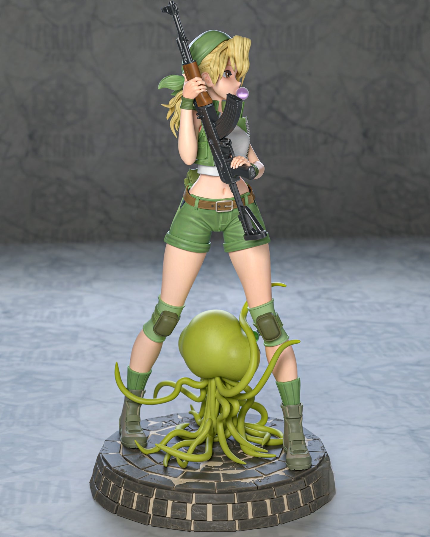 2402 Eri Kasamoto NSFW - Metal Slug - STL 3D Print Files