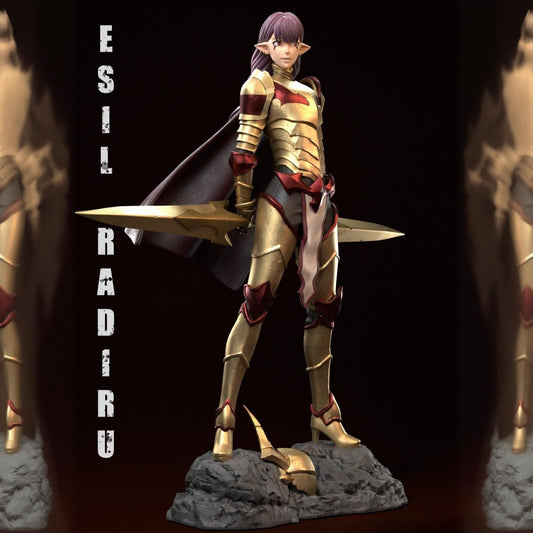 3857 Esil Radiru - Solo Leveling - STL 3D Print Files