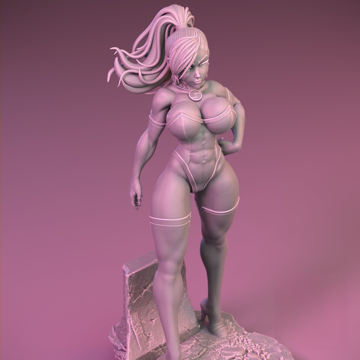 2033 Evil Superwoman NSFW - DC Comics - STL 3D Print Files